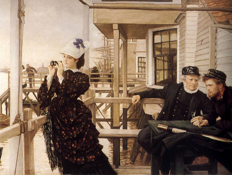 The Captains Daughter, Автор: Tissot, Jacques Joseph (Жак Джозеф Tissot)Tissot, Jacques Joseph (Живопись на Gallerix.ru)