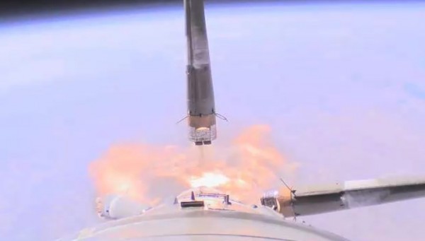 Видео взрыва ракеты «Союз» с космонавтами (ВИДЕО)
