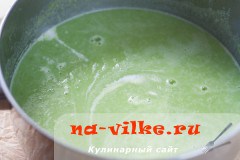 Крем-суп из зеленого горошка со сливками Крем-суп из зеленого горошка со сливками