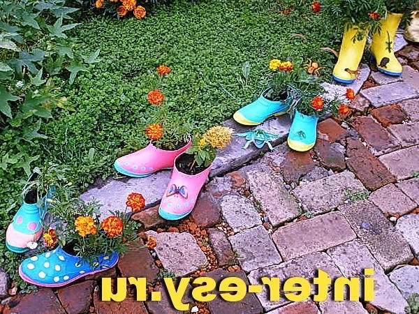 Как украсит огород поделками Как украсит огород поделками