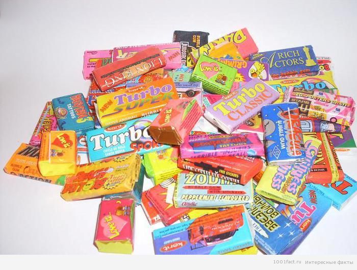 история_факты_жевательная резинка