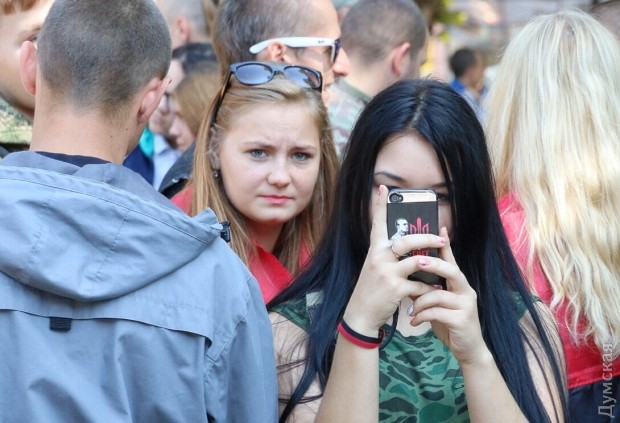 Шабаш нацистов в Одессе. "Москаляку на гиляку"