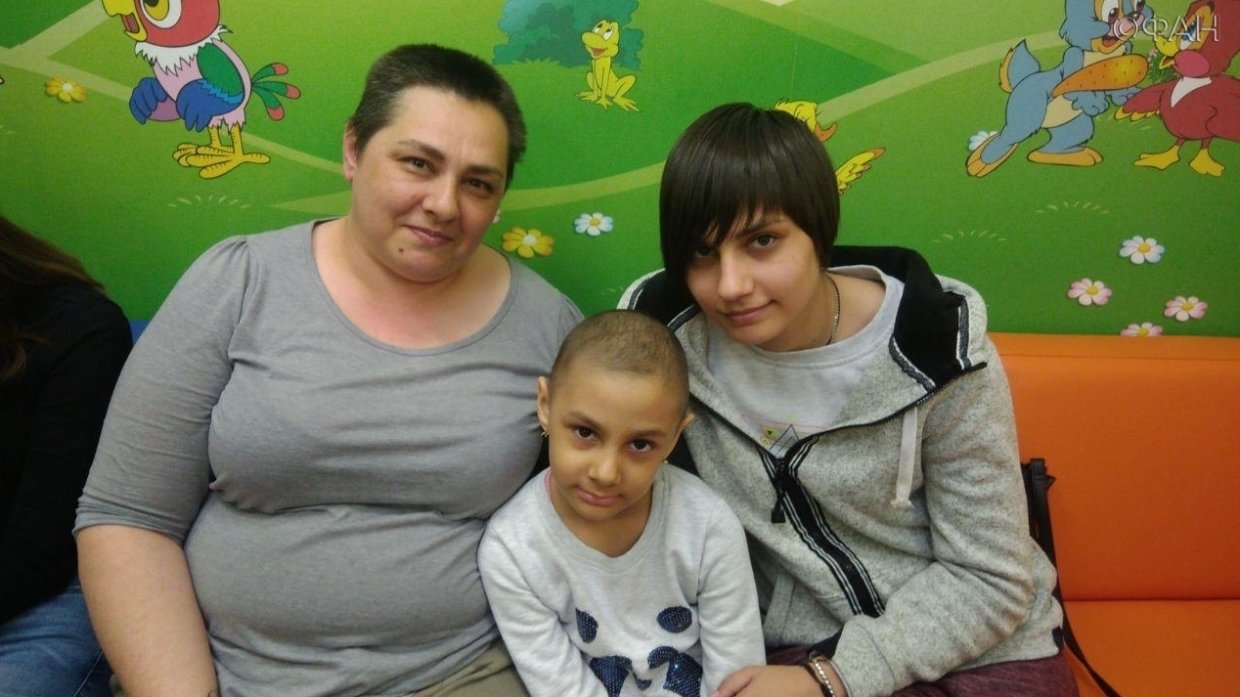 Украинскую девочку спасают от рака в петербургском Центре протонной терапии