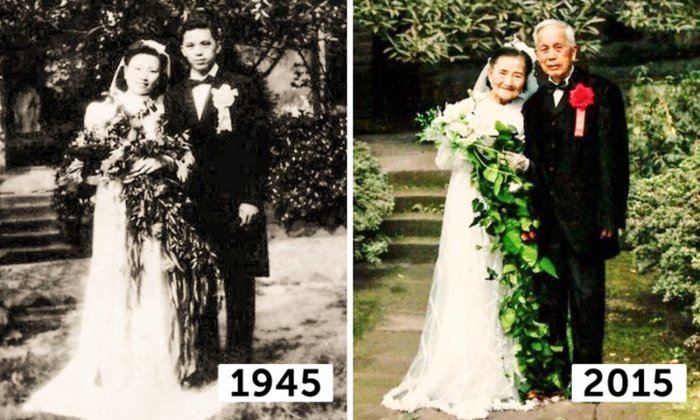 98-летние супруги из Китая повторили день своей свадьбы в честь 70-летия совместной жизни 98-летние супруги из Китая повторили день своей свадьбы в честь 70-летия совместной жизни