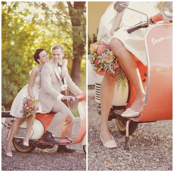 Скутер альтернатива, свадьба