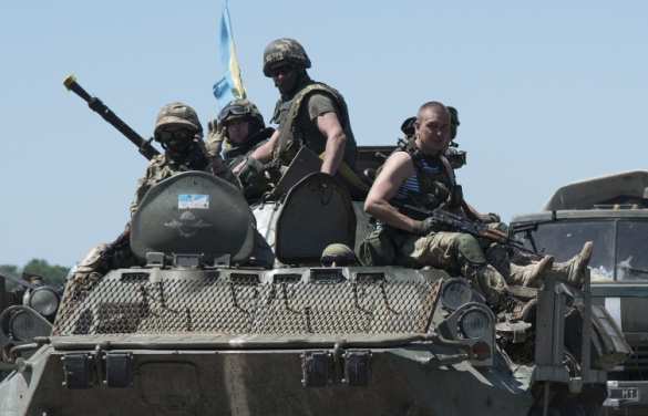 Киев стягивает вооружение к линии соприкосновения | Русская весна