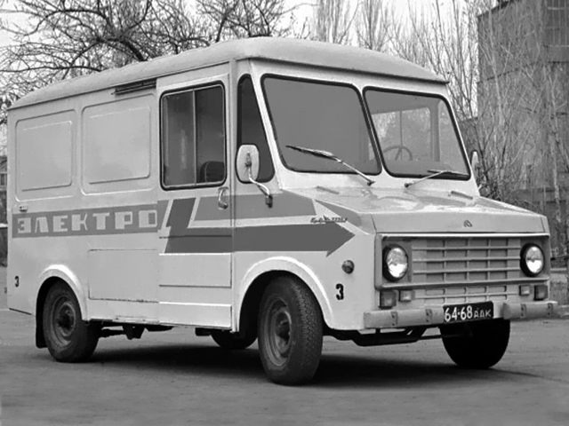  1974 год, электромобиль ЕрАЗ-3731. ЕрАЗ, Ереванский автозавод