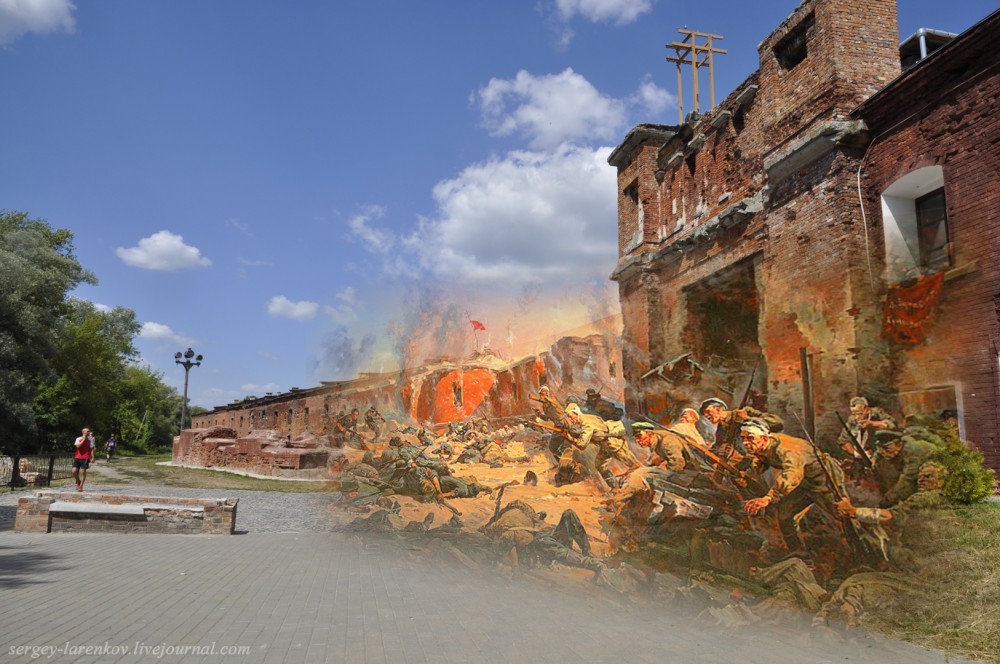 Defenders of the Brest Fortress. From a painting by Peter Krivonogov.