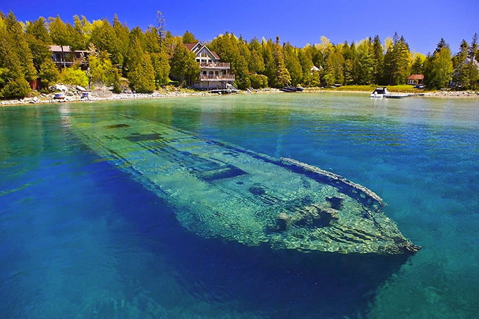 Озеро Гурон: красивейший водоем на границе США и Канады