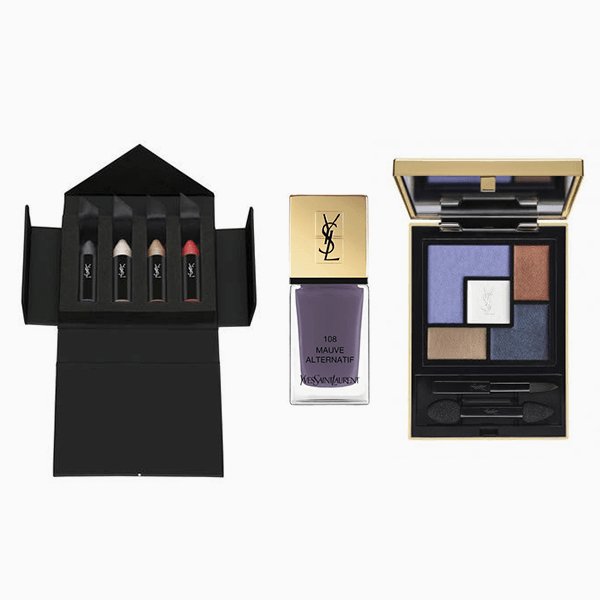 Мелки для макияжа глаз Couture Chalks, лак для ногтей La Laque Couture и палетка теней Couture Palette, Yves Saint Laurent