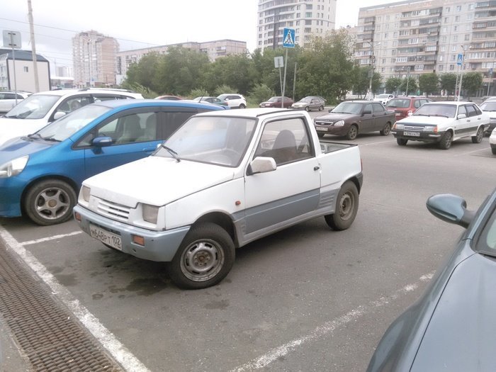 Из Оки сделать пикап? А это вообще законно? Из Оки сделать пикап? А это вообще законно? грузовик, изменение автомобиля, ока, пикап, трансормация, тюнинг