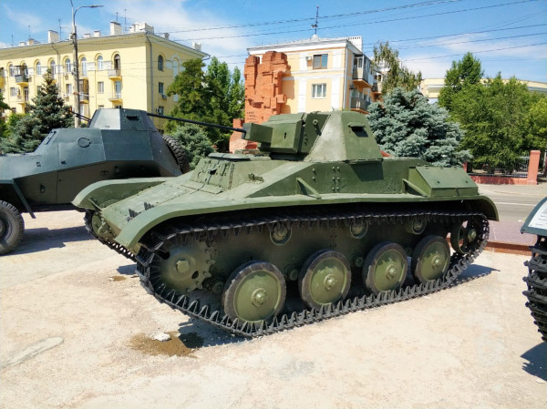 Легендарный Т-60 из музея «Сталинградская битва» едет на байк-шоу в Севастополь (ВИДЕО)