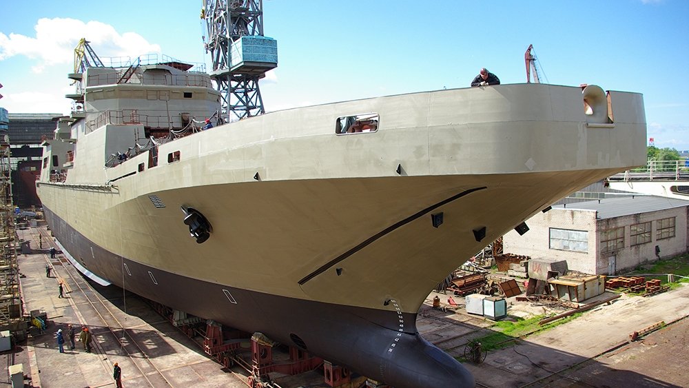 Большой десантный корабль «Иван Грен» поступил на службу ВМФ РФ