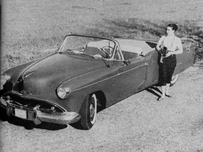 Построена мастерской Sport Custom из Сhevrolet '1949 для Глена Штауфера (Glenn Stauffer) автодизайн, американский автопром