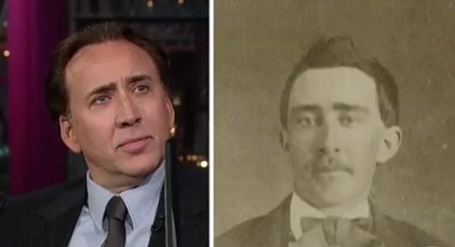 26 знаменитостей и их исторических двойников 26 знаменитостей и их исторических двойников