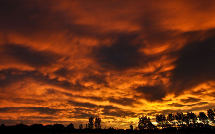 Ашбертон, Закат (Ashburton Sunset). Автор фото: Энтони Харрисон (Anthony Harrison).
