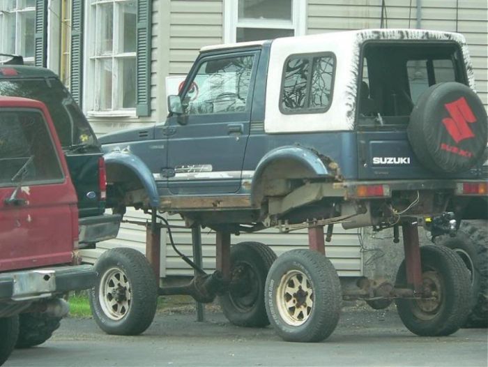 Самые необычные автомобили авто, необычные авто, колхоз, тюнинг