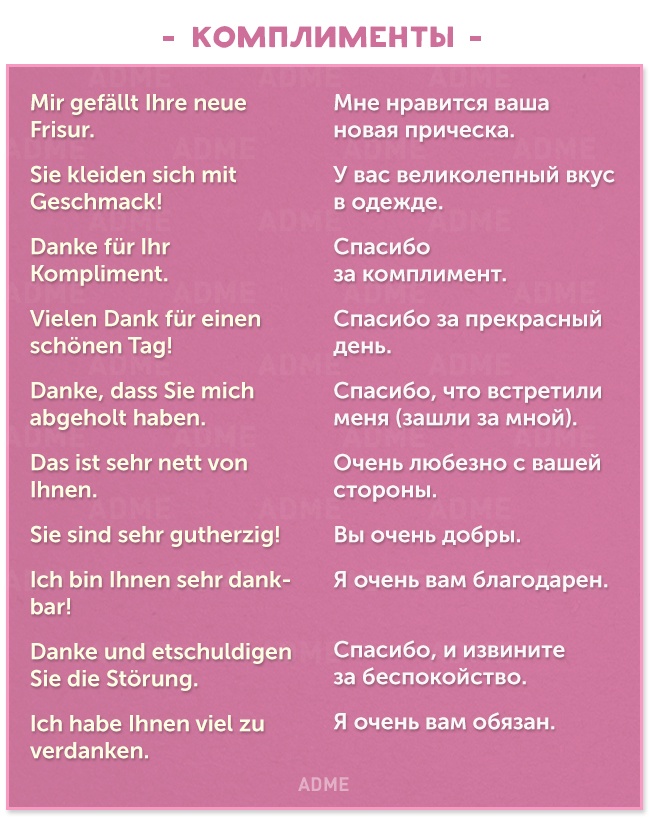 Мастер класс перевод на немецкий