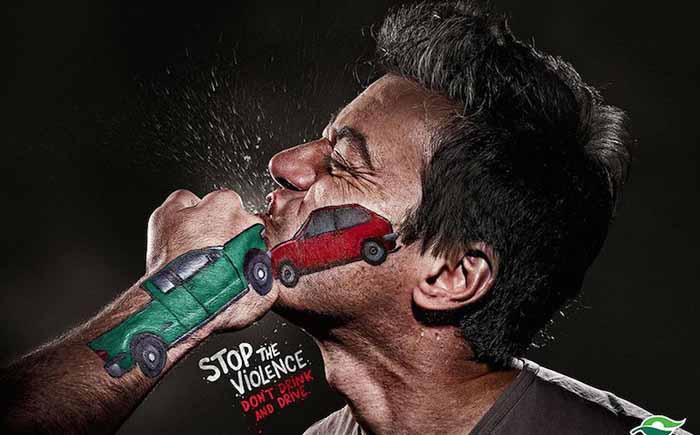 Останови насилие, не пей за рулём