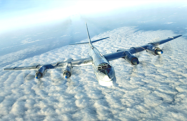 ВВС Великобритании попытались перехватить российские ракетоносцы Ту-95