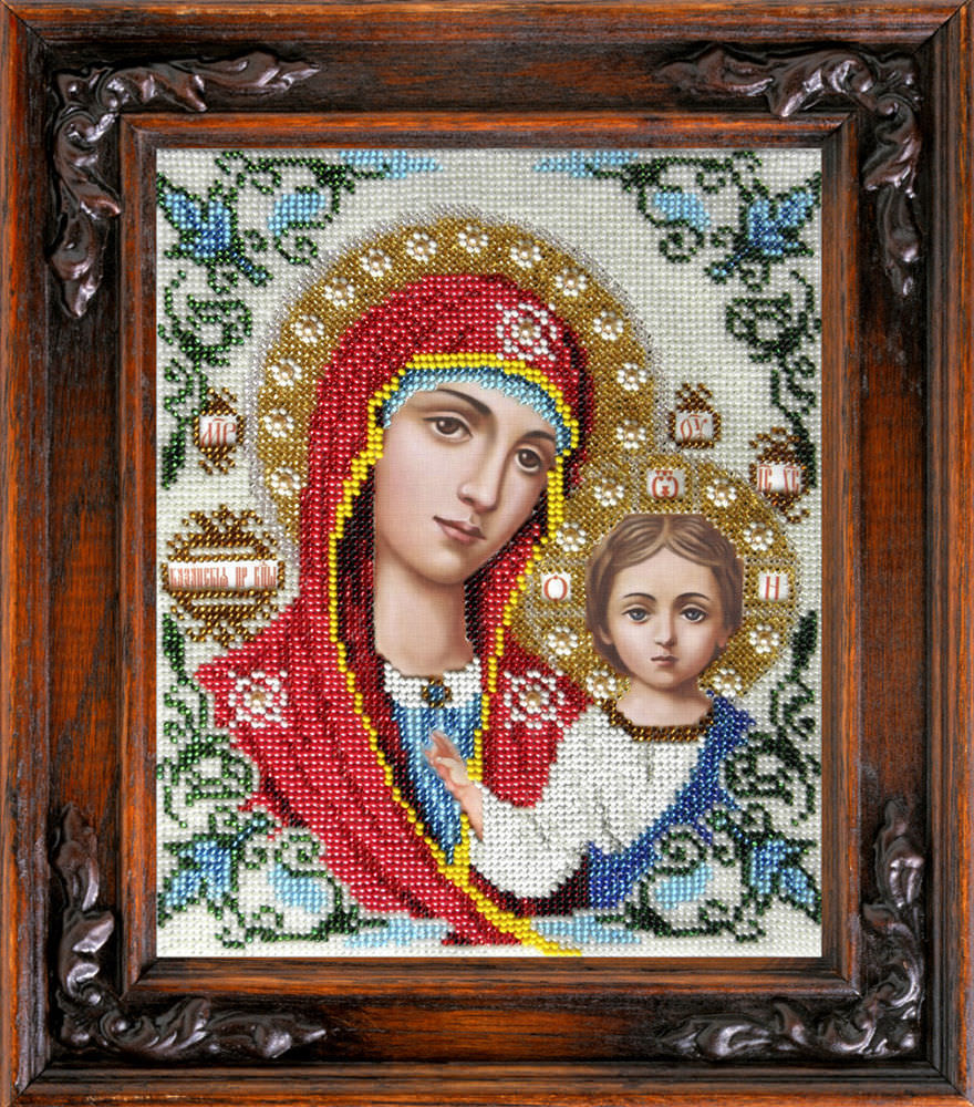 Иконы вышитые бисером Иконы вышитые бисером