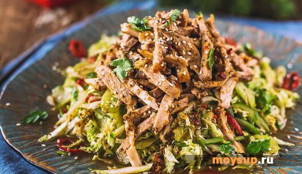 Мясные салаты рецепты с с говядиной Мясные салаты рецепты с с говядиной