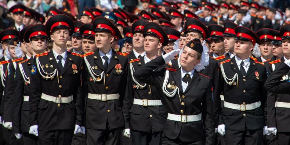 В параде 7 ноября примут участие около тысячи кадет и юнармейцев Москвы