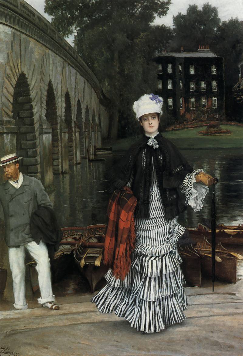 The Return from the Boating Trip, Автор: Tissot, Jacques Joseph (Жак Джозеф Tissot)Tissot, Jacques Joseph (Живопись на Gallerix.ru)