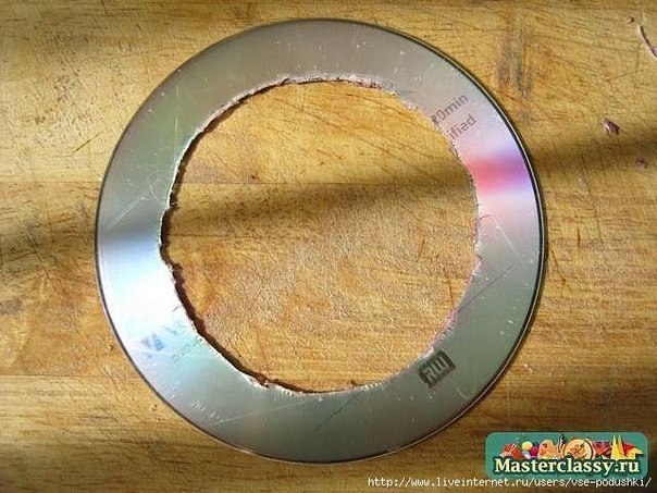 Как из диска сделать кольцо из Как из диска сделать кольцо из