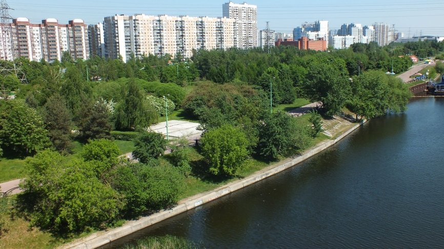 Благоустройство парка 850-летия Москвы вышло на финишную прямую