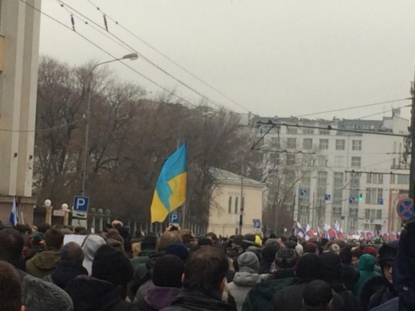 Марш в Москве: 