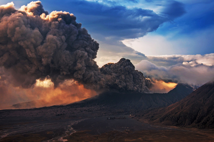 Вулкан Бромо вулкан, фото