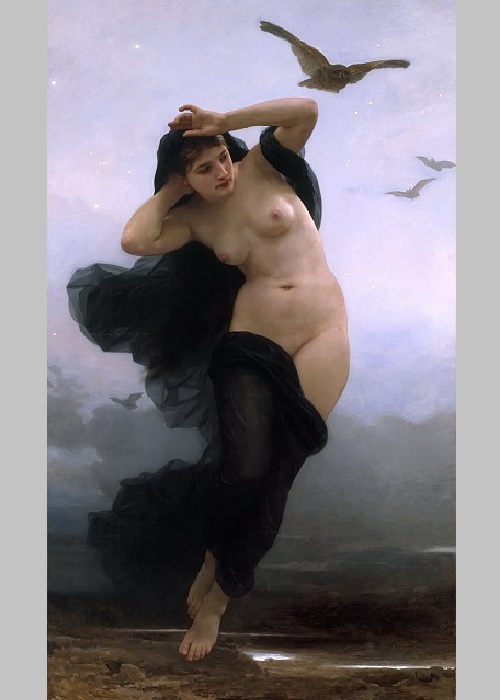 «Ночь». Автор: William Bouguereau. «Ночь». Автор: William Bouguereau.