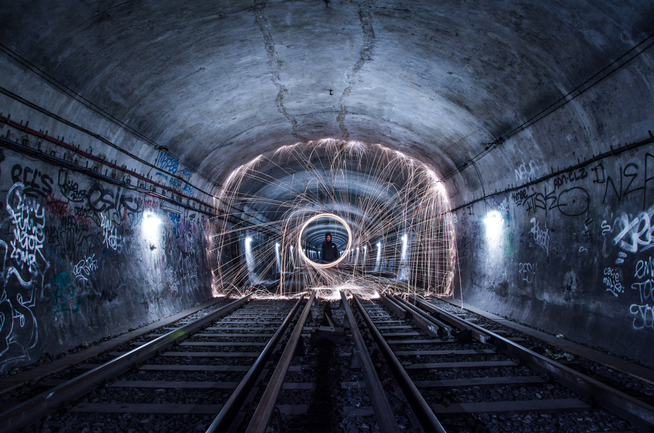 Тёмные тоннели Московского метрополитена