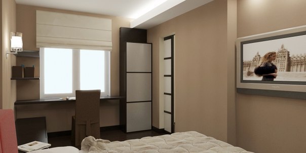 Проект двухкомнатной хрущевки