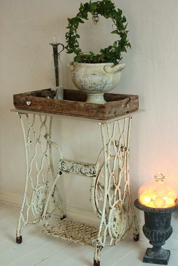 3-ways-to-repurpose-old-treadle-sewing-machine-3