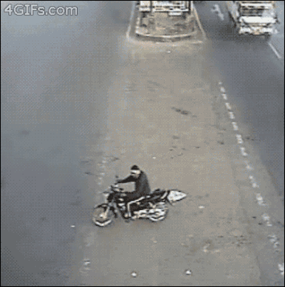 25 гифок о невероятном везении