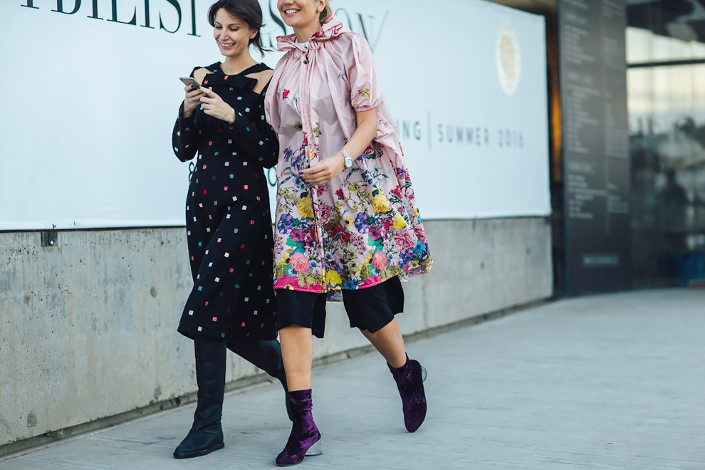 Streetstyle на Неделе моды в Тбилиси