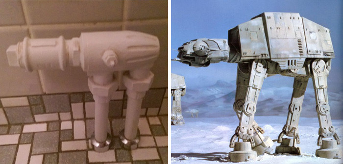 9. Это отопление напоминает мне AT-AT Walker 9. Это отопление напоминает мне AT-AT Walker вещи, люди, похожие лица, схожесть