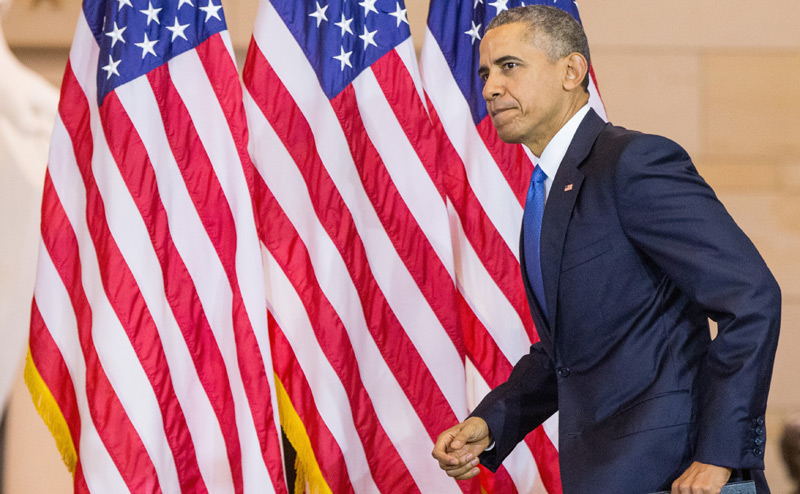 Обама в политическом нокауте