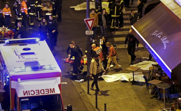 Теракты в Париже: стрельба, взрывы, захват заложников