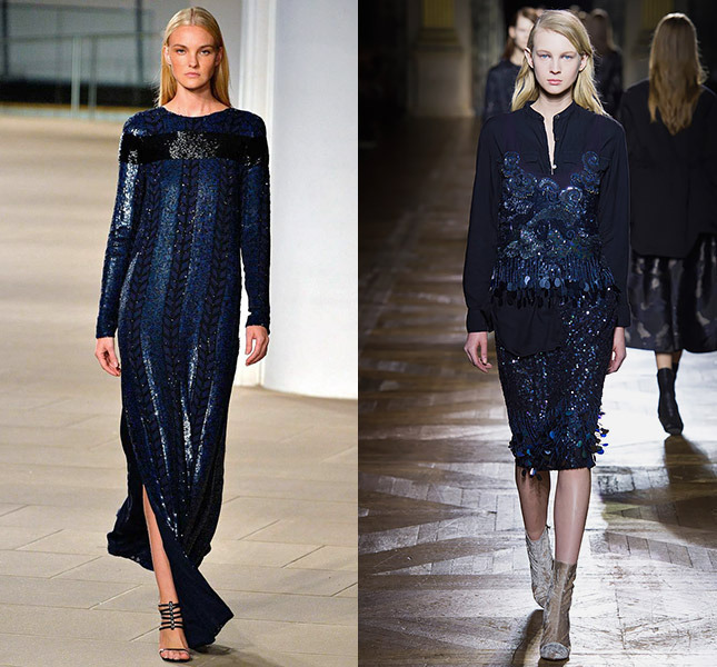 Слева — Prabal Gurung, справа — Dries Van Noten