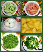Окрошка из детства ингредиенты