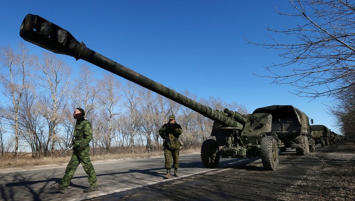 Луганские ополченцы: Киев ничего никуда не отводил Луганские ополченцы: Киев ничего никуда не отводил