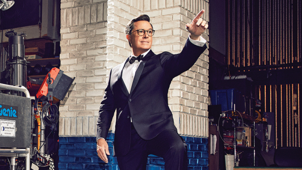Stephen Colbert photgraphed for Variety by Andrew Hetherington on the set of The Late Show on August 17, 2017 in NYC.*Publicist approval required for 3rd party syndication.