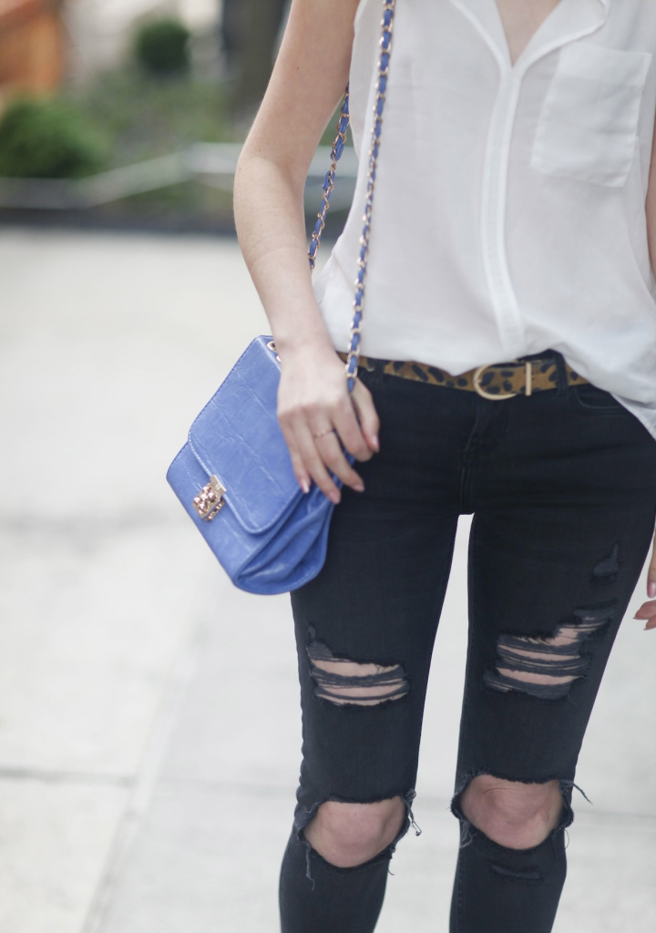 SEO Blog Tips: Ripped jeans on fashion blog