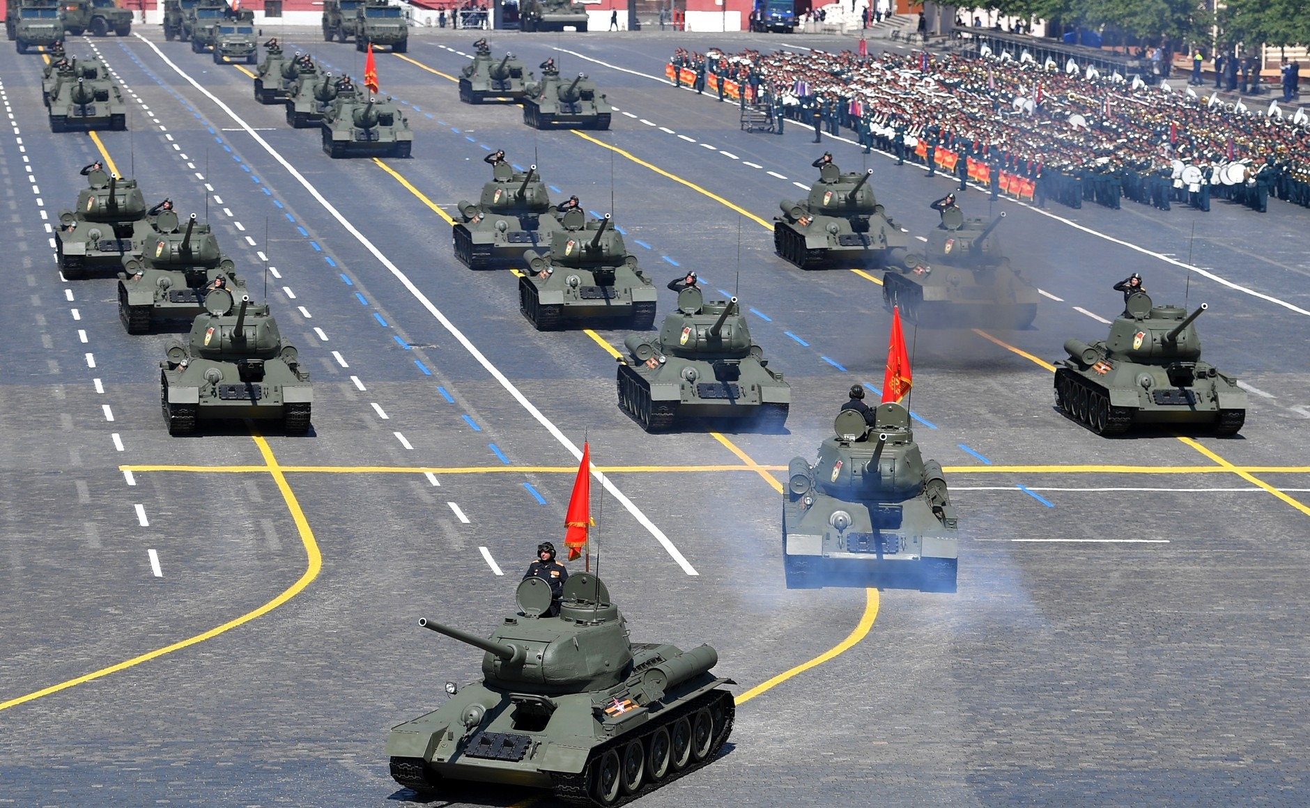 Реакция иностранцев на Парад Победы-75