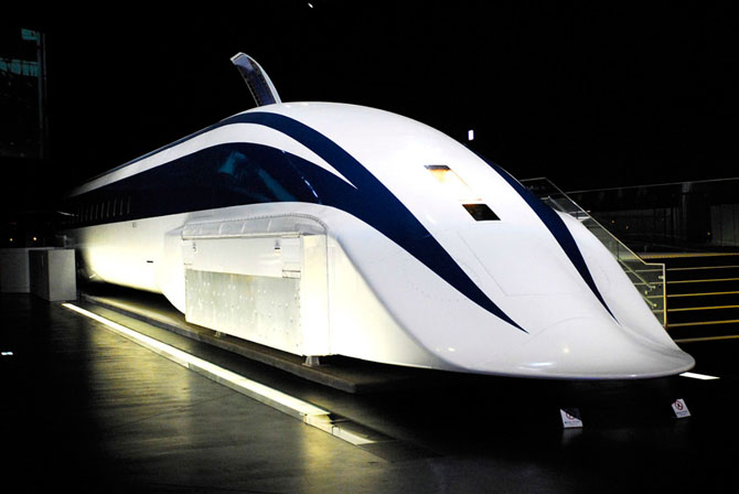 Japanese railway miracle - Shinkansen train