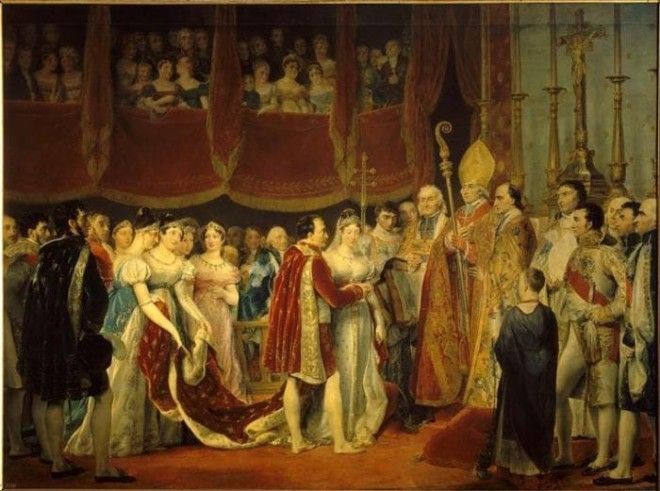 Свадьба Наполеона I с эрцгерцогиней МариейЛуизой 2 апреля 1810 г Фото liveinternetru