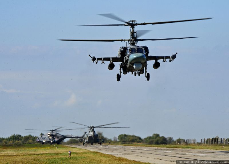 Охота аллигатора: летно-тактические учения боевых вертолетов армейской авиации ВВО в Приморье